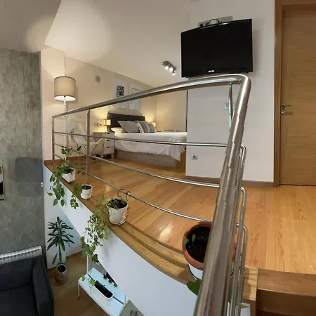 Loft Hygge Urbano Coruna Con Servicio De Parking *