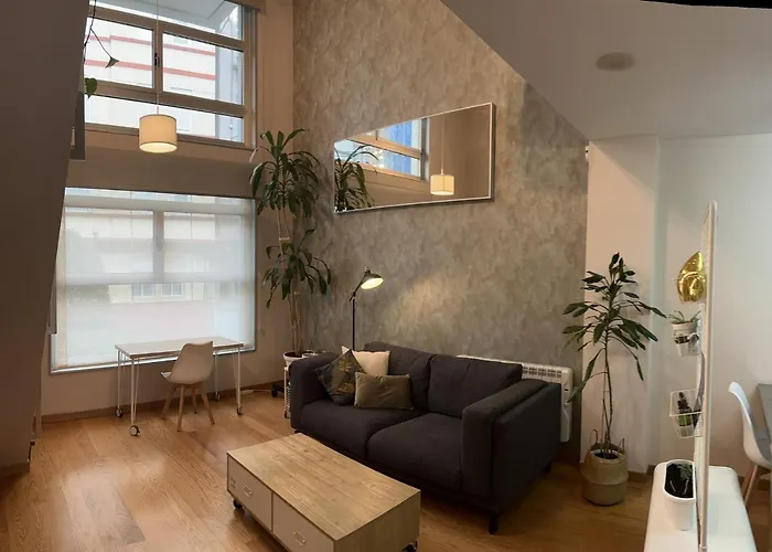 Appartement Loft Hygge Urbano Coruna Con Servicio De Parking La Corogne