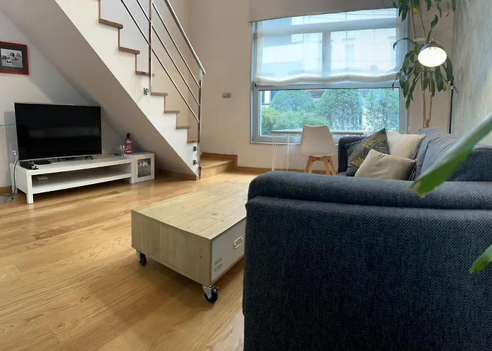 Loft Hygge Urbano Coruna Con Servicio De Parking Appartement