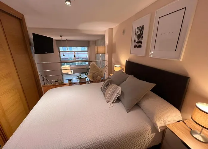 Loft Hygge Urbano Coruna Con Servicio De Parking *
